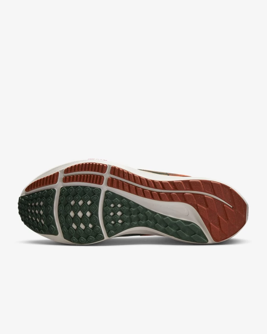 Nike Pegasus 39 A.I.R. Hola Lou Men's Running Shoes - Gorge Green/Team Orange/Phantom/Ale Brown Road Running Sneakers for Men