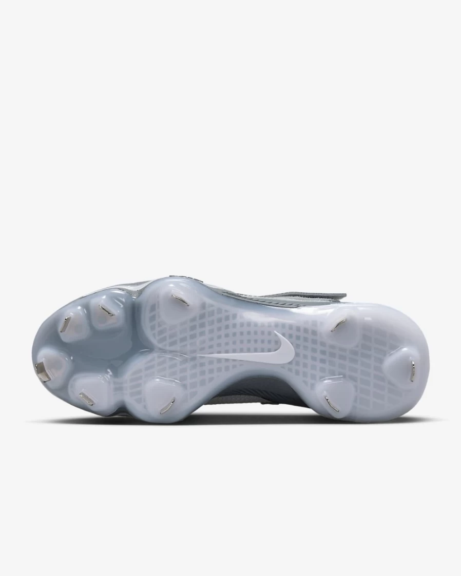 Nike Force Zoom Trout 8 Elite Men's Baseball Cleats - Cool Grey/Wolf Grey/Pure Platinum/White
