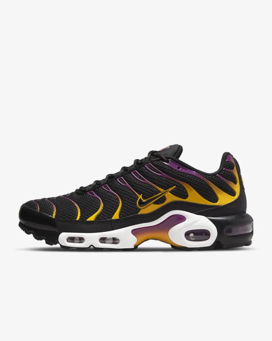Nike Air Max Plus Men's Shoes - Black/University Gold/Viotech Style