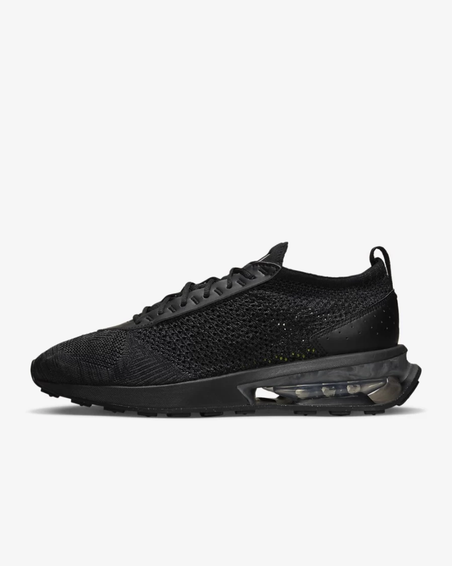 Nike Air Max Flyknit Racer Next Nature Men's Running Shoes - Black/Anthracite