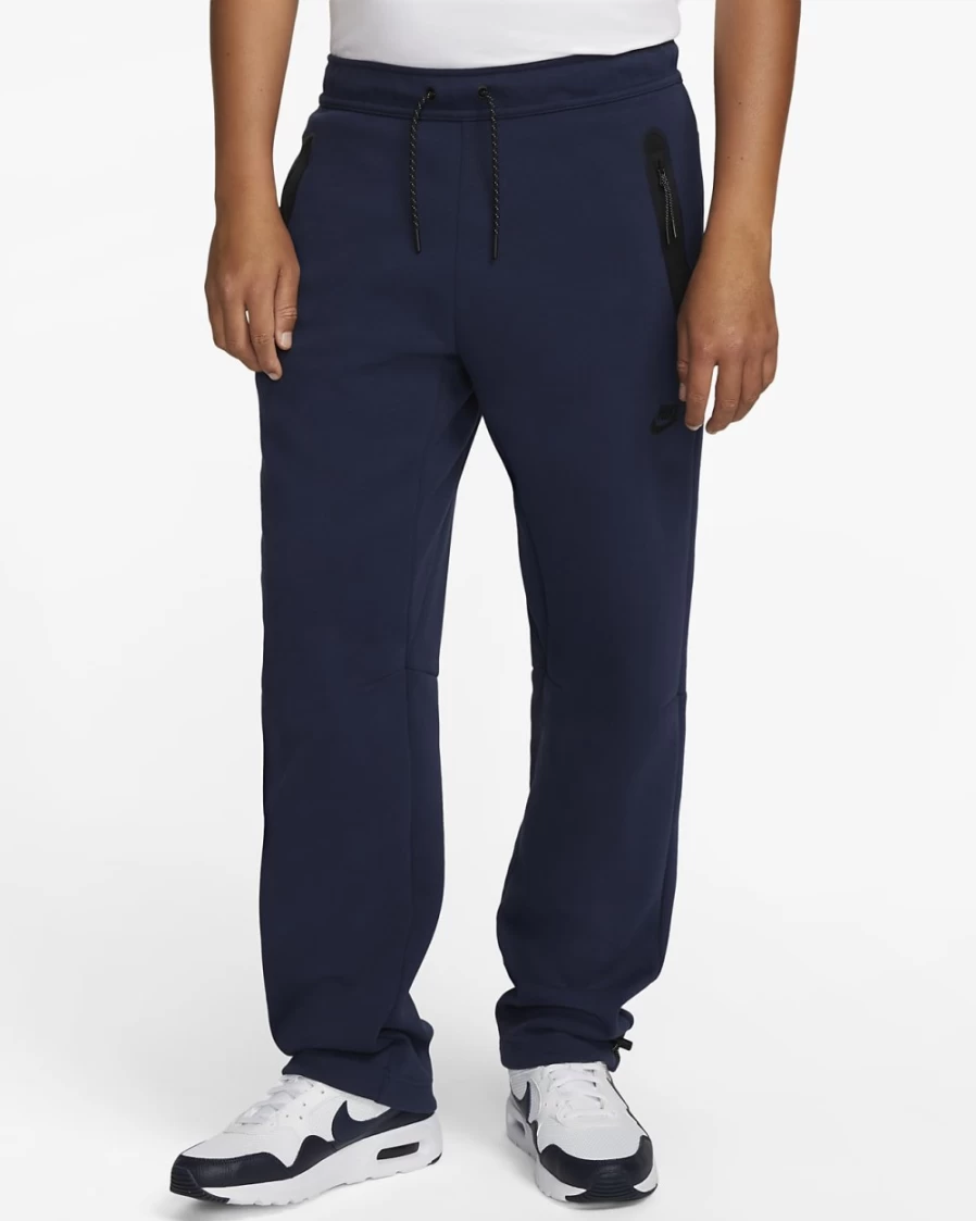 Nike Men's Tech Fleece Sweatpants - Midnight Navy/Black - Sportswear Joggers