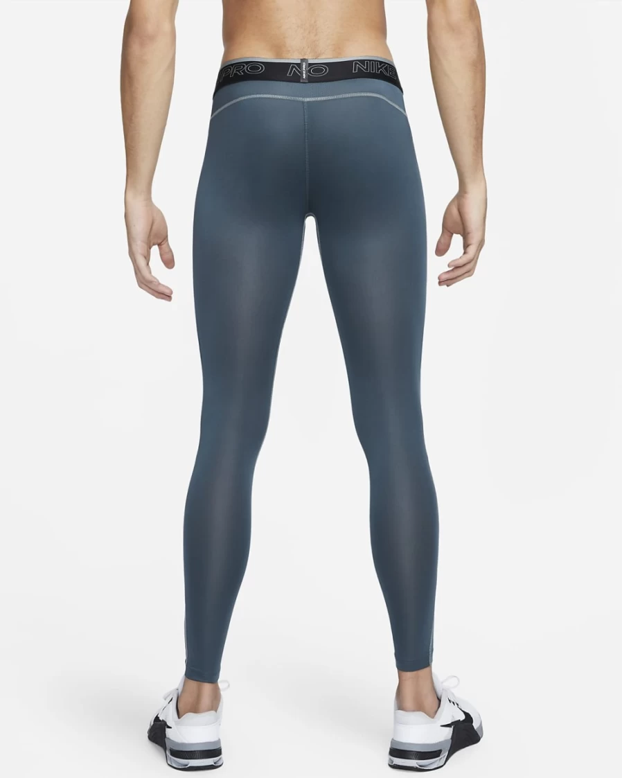 Nike Pro Dri-FIT Men's Training Tights - Faded Spruce/Mica Green, Moisture-Wicking & Breathable