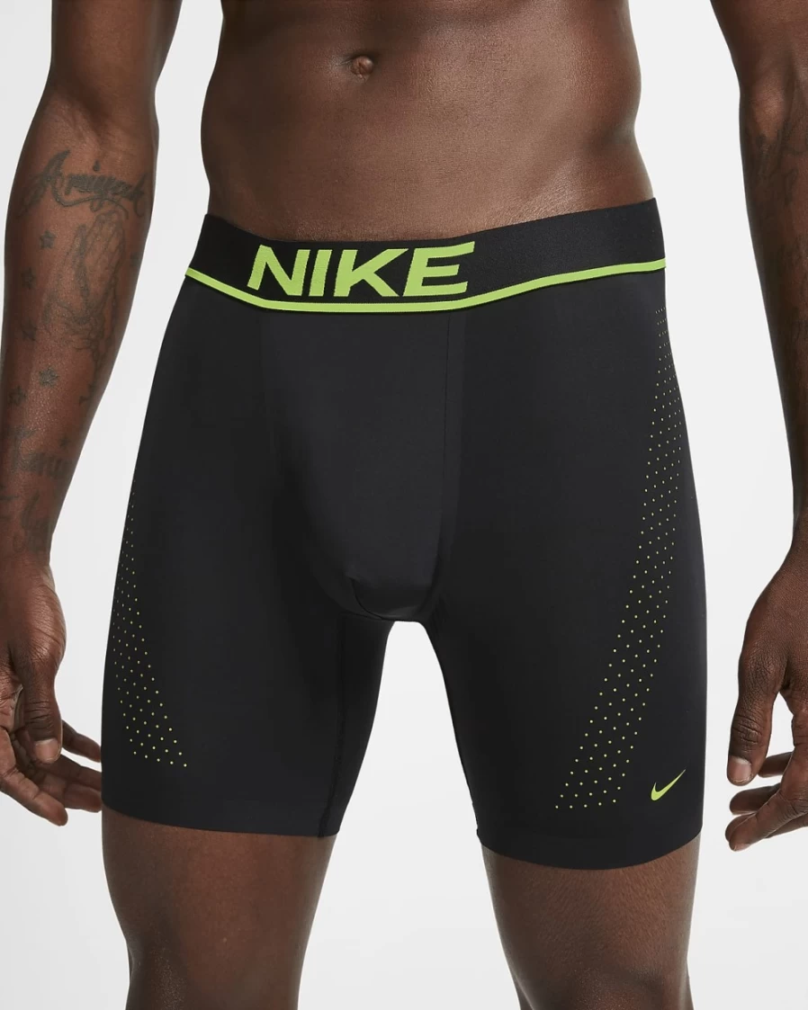 Nike Men's Elite Micro Boxer Briefs - Black Performance Underwear