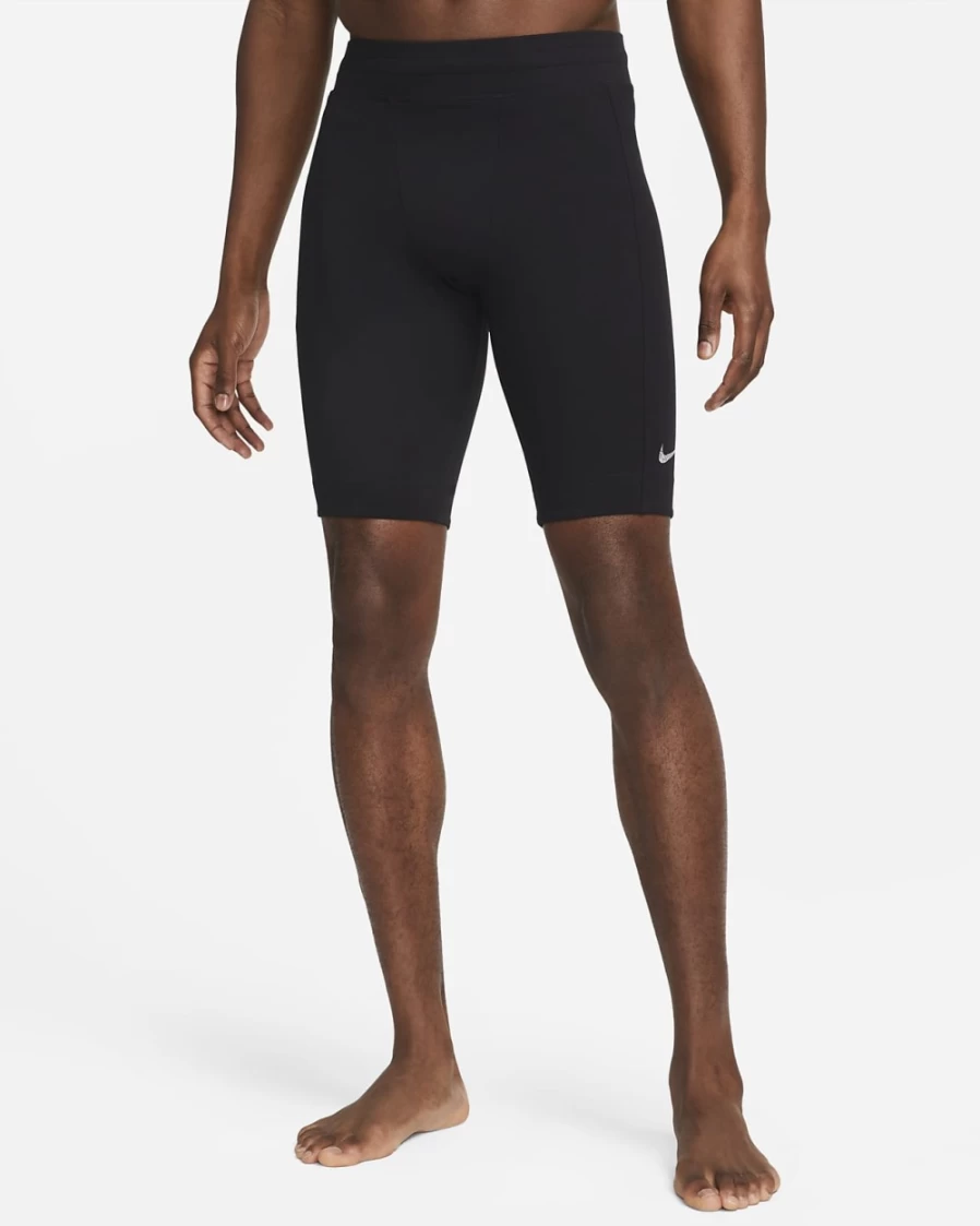 Nike Dri-FIT Men's Yoga Shorts - Black Workout & Training Running Athletic Shorts