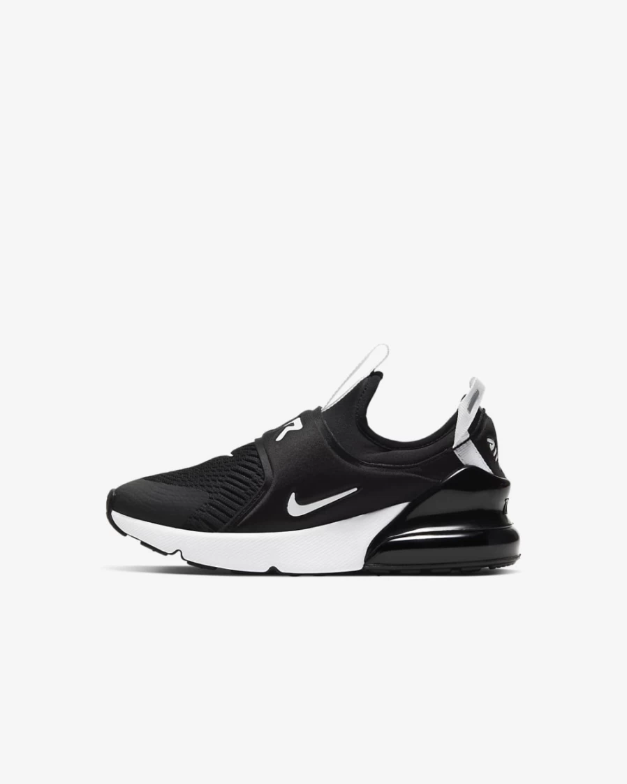 Nike Air Max 270 Extreme Little Kids' Shoes - Black/White for Boys & Girls