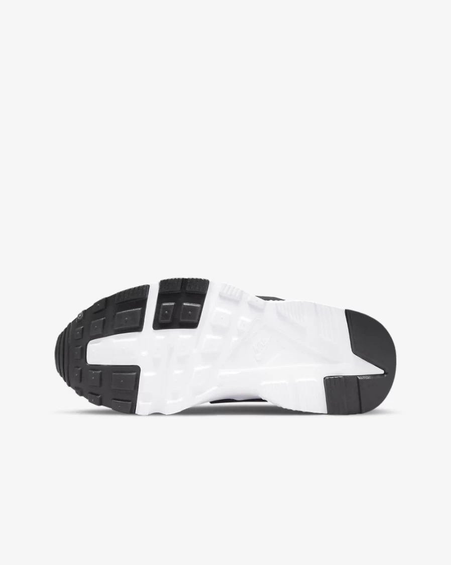 Nike Huarache Run Big Kids' Sneakers for Boys & Girls - White/Purple Punch/Black