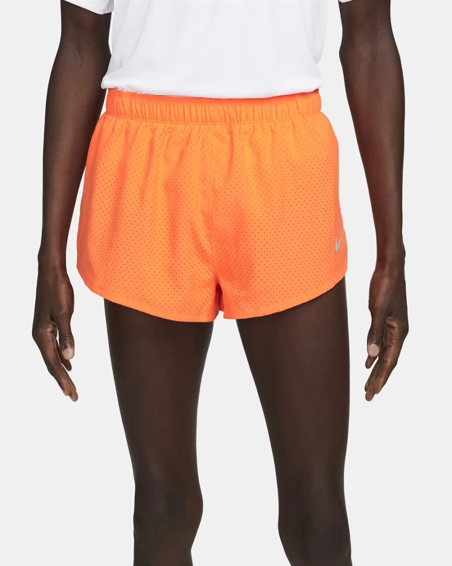 Nike Dri-FIT Fast Men's 2" Brief-Lined Racing Shorts in Total Orange - Lightweight Running Shorts for Men