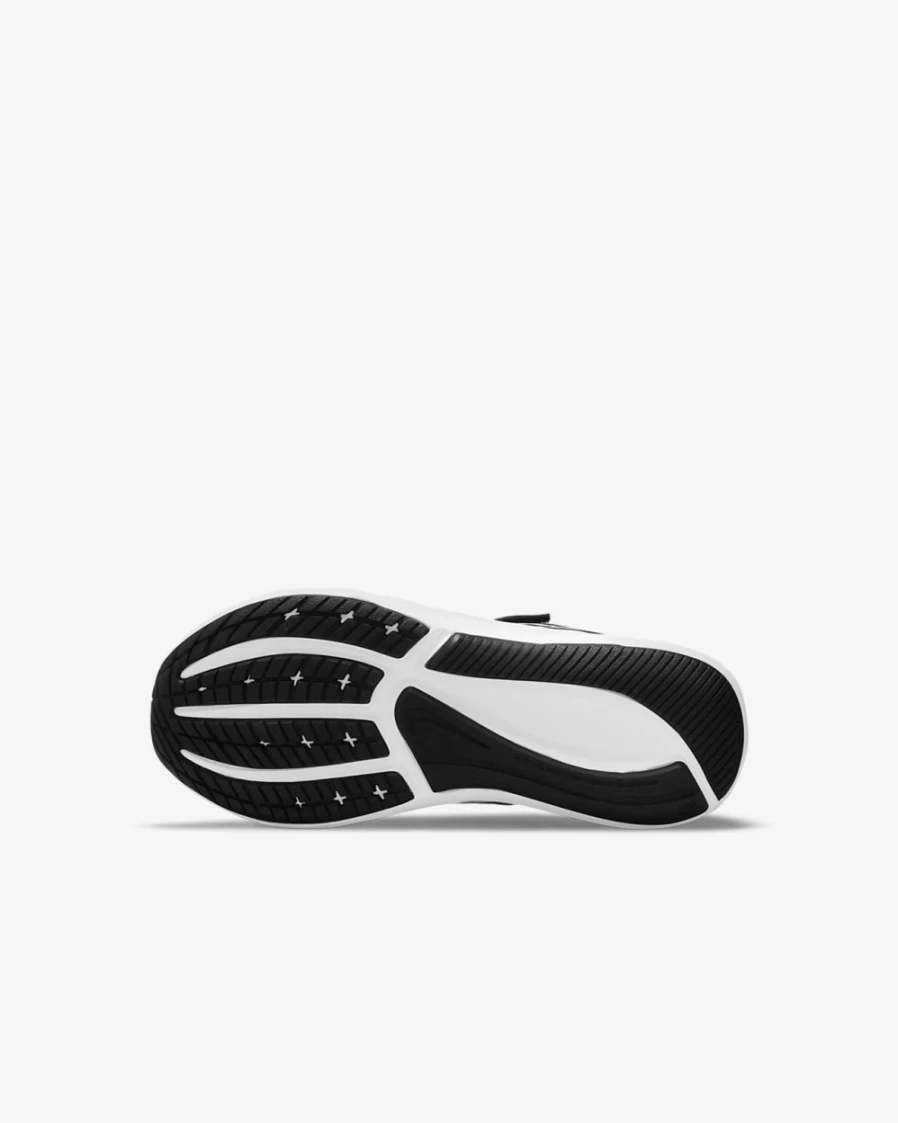 Nike Star Runner 3 Little Kids' Shoes - Black/Dark Smoke Grey Running Shoes for Boys & Girls