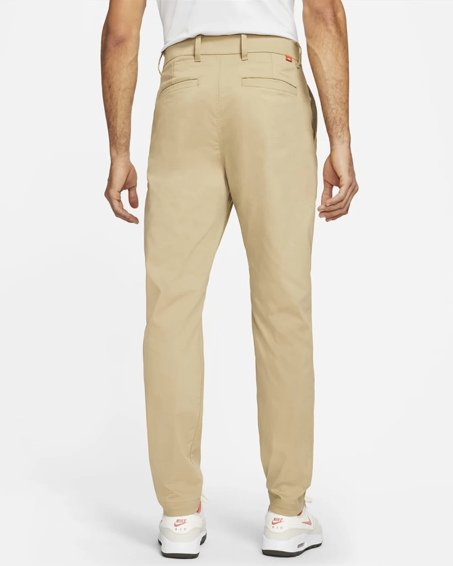 Nike Dri-FIT UV Men's Golf Pants - Slim-Fit Chino in Parachute Beige