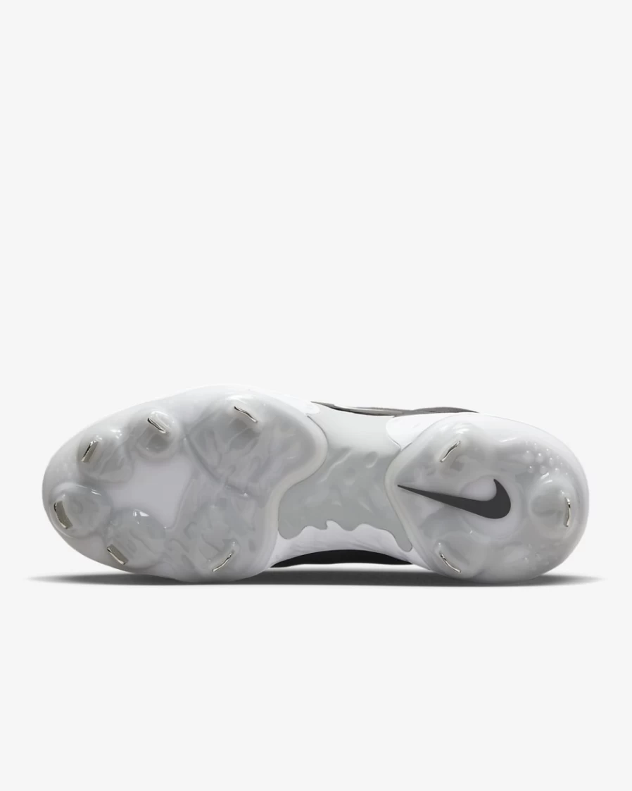 Nike Alpha Huarache Elite 4 Low Men's Baseball Cleats - Black/Dark Smoke Grey/Light Smoke Grey/White