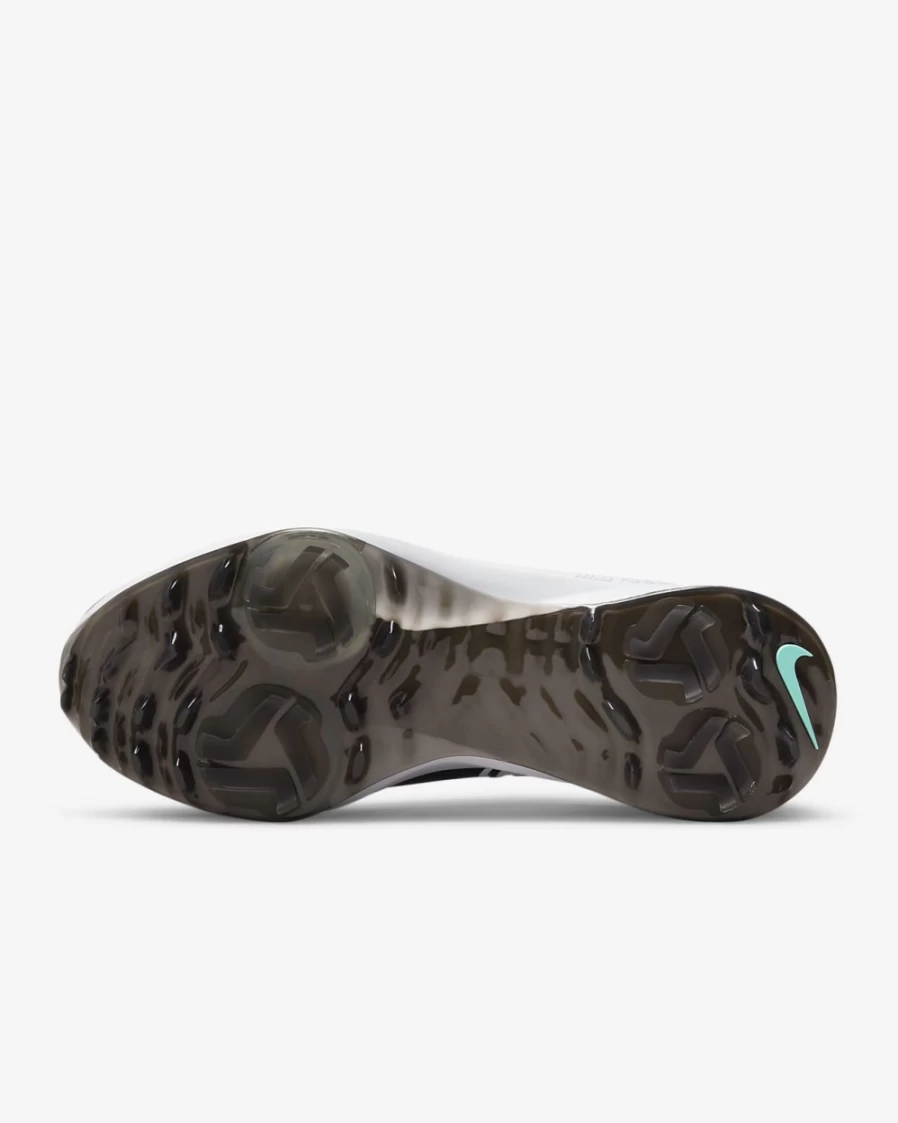 Nike Air Zoom Infinity Tour NEXT% Men's Golf Shoes - Black, Iron Grey, Dynamic Turquoise, White