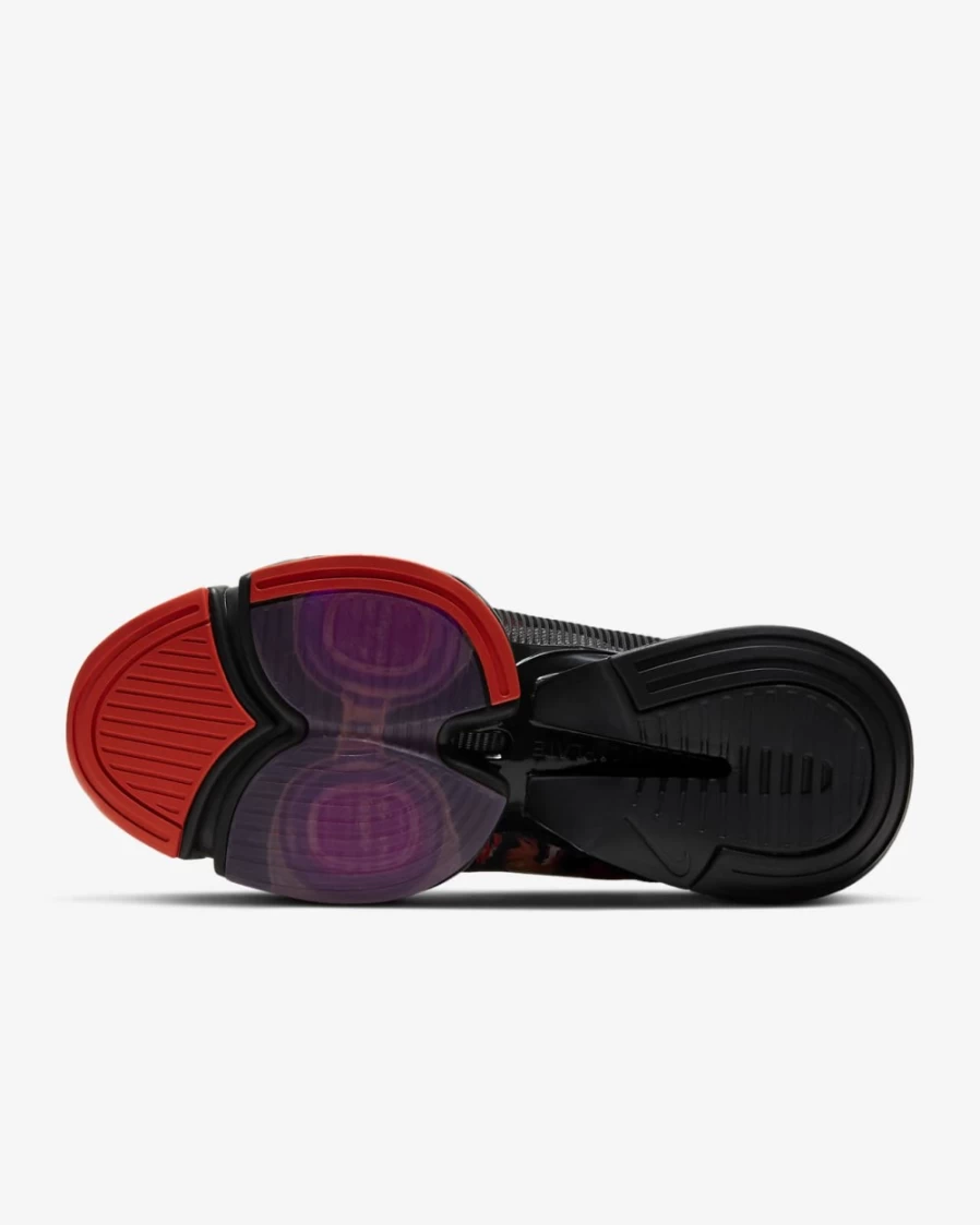 Nike Air Zoom SuperRep 2 Men's Training Shoes - Black/Martian Sunrise/Red Plum/Sea Glass for HIIT & Workouts