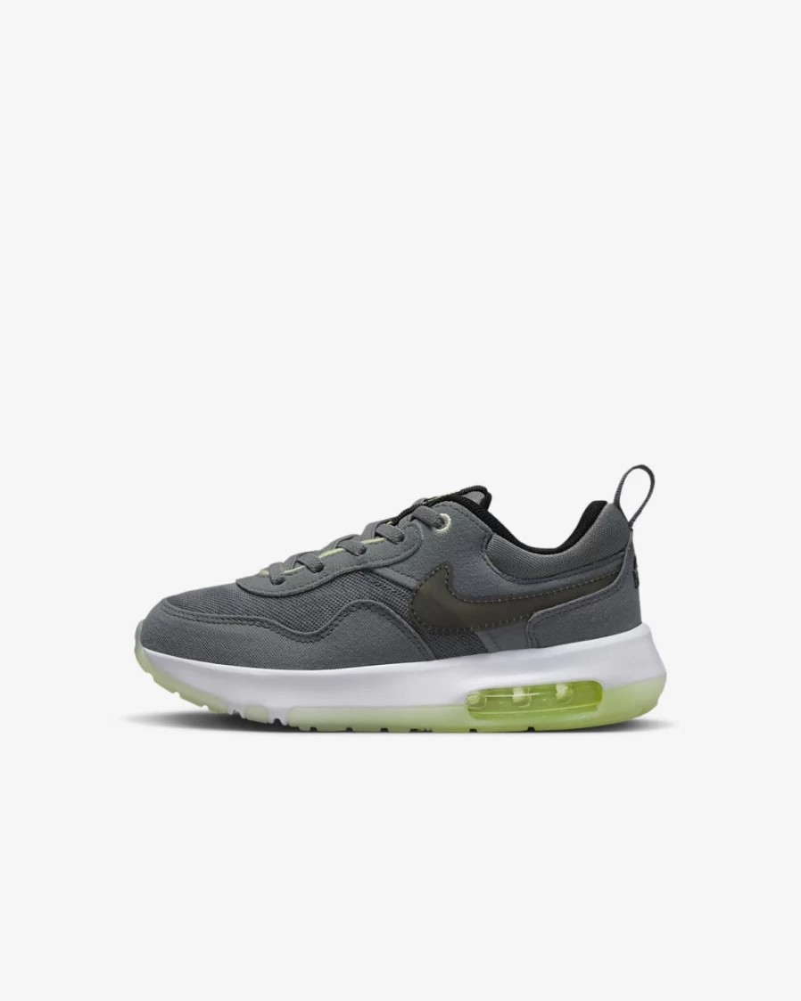 Nike Air Max Motif Kids' Shoes - Smoke Grey/Barely Volt/Volt/Black - Unisex Running Sneakers for Boys & Girls