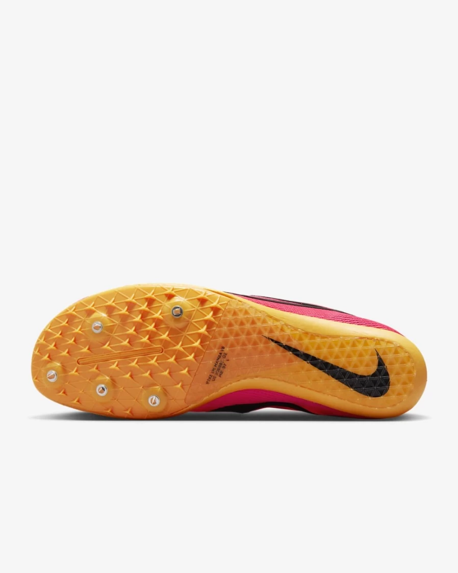 Nike Zoom Mamba 6 Men's Track & Field Distance Spikes - Hyper Pink/Laser Orange/Black