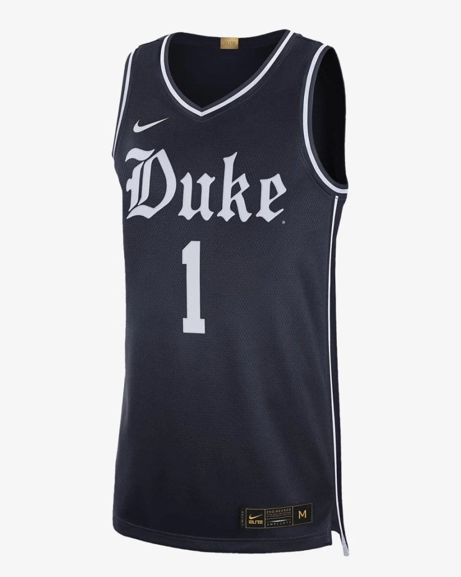 Nike Duke Dri-FIT Men's Basketball Jersey - Obsidian/White College Limited Edition