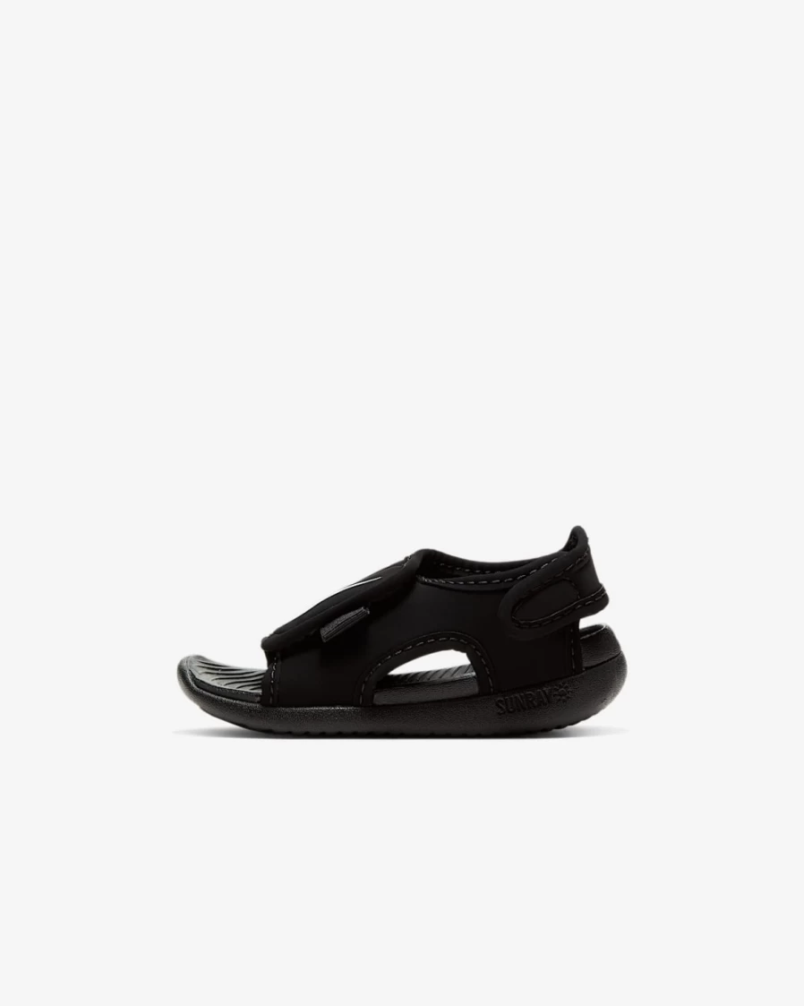 Nike Sunray Adjust 5 V2 Kids' Sandals - Black/White | Unisex Baby & Toddler Footwear