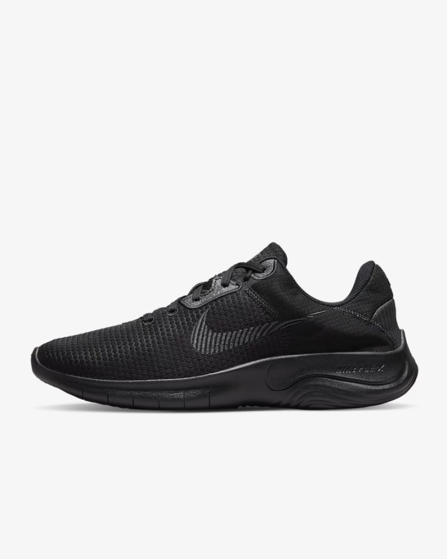 Nike Flex Experience Run 11 Next Nature Men's Road Running Shoes - Black/Dark Smoke Grey