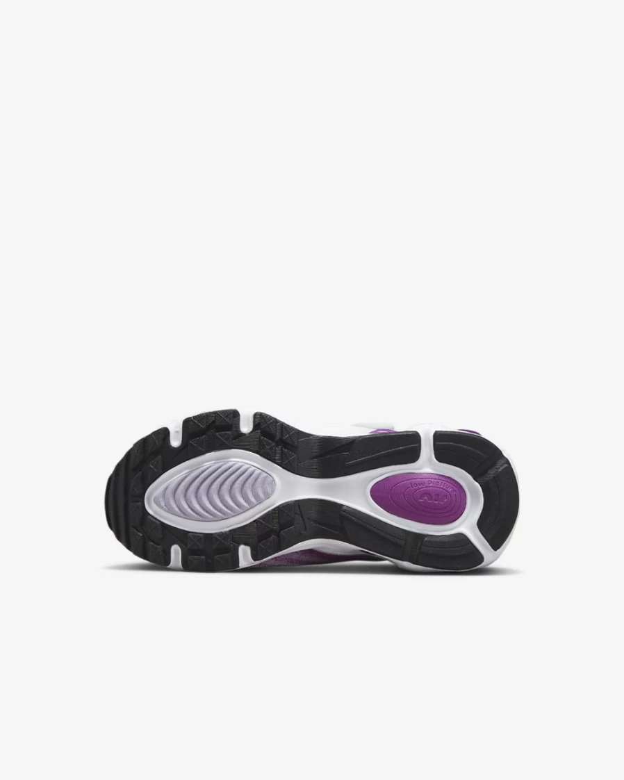 Nike Air Max TW Little Kids' Shoes - White/Pure Platinum/Violet Frost/Vivid Purple - Unisex Boys & Girls Running Sneakers