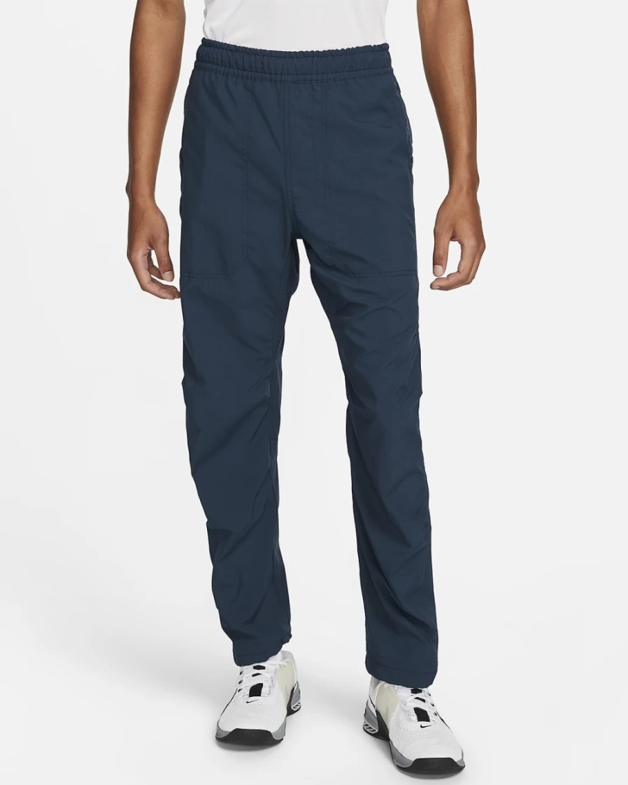 Nike Dri-FIT ADV A.P.S. Men's Woven Fitness Pants - Armory Navy/Black, Moisture-Wicking, Lightweight Workout Trousers for Men