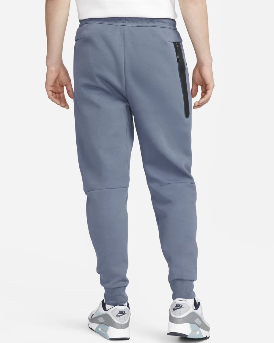 Nike Men's Tech Fleece Joggers - Diffused Blue/Black, Sportswear Comfort & Style