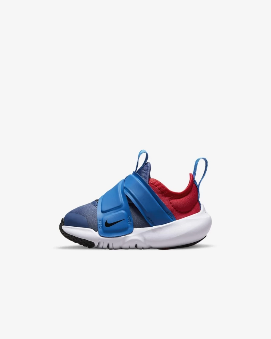 Nike Flex Advance Baby Toddler Shoes for Boys & Girls - Mystic Navy, Light Photo Blue, University Red, Black