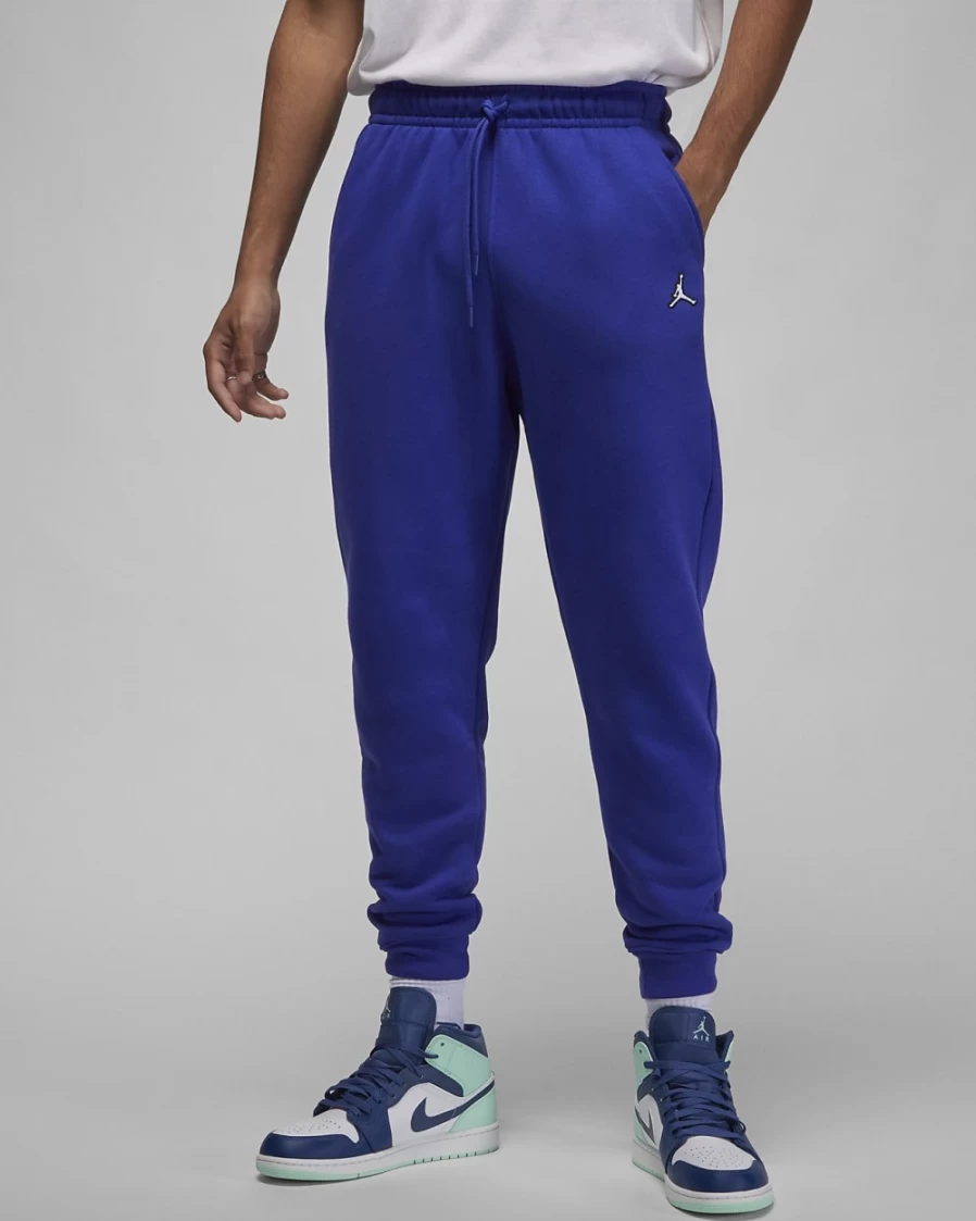 Nike Jordan Brooklyn Fleece Men's Pants - Light Concord/White