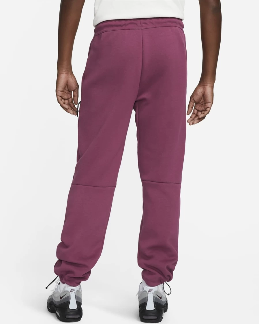 Nike Men's Tech Fleece Sweatpants - Rosewood/Black | Sportswear Joggers