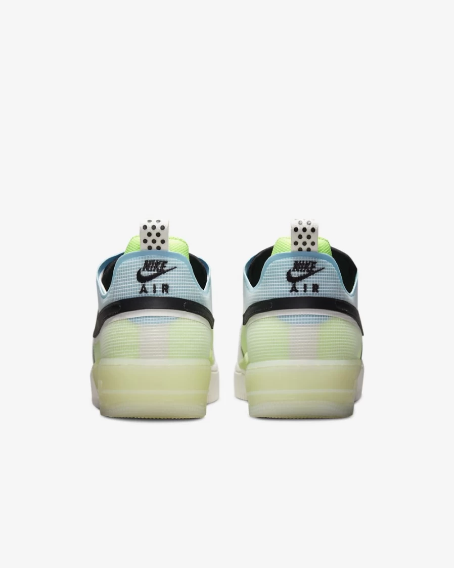 Nike Air Force 1 React Men's Shoes - Sail/Barely Volt/Ghost Green/Black Athletic Sneakers for Men