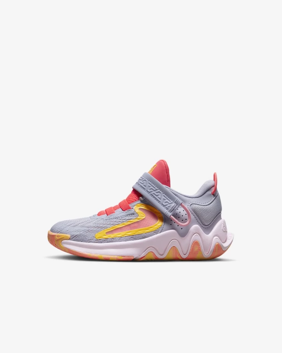 Nike Giannis Immortality 2 Kids' Basketball Shoes - Hot Punch/Pink Foam/Laser Orange/University Blue - Boys & Girls