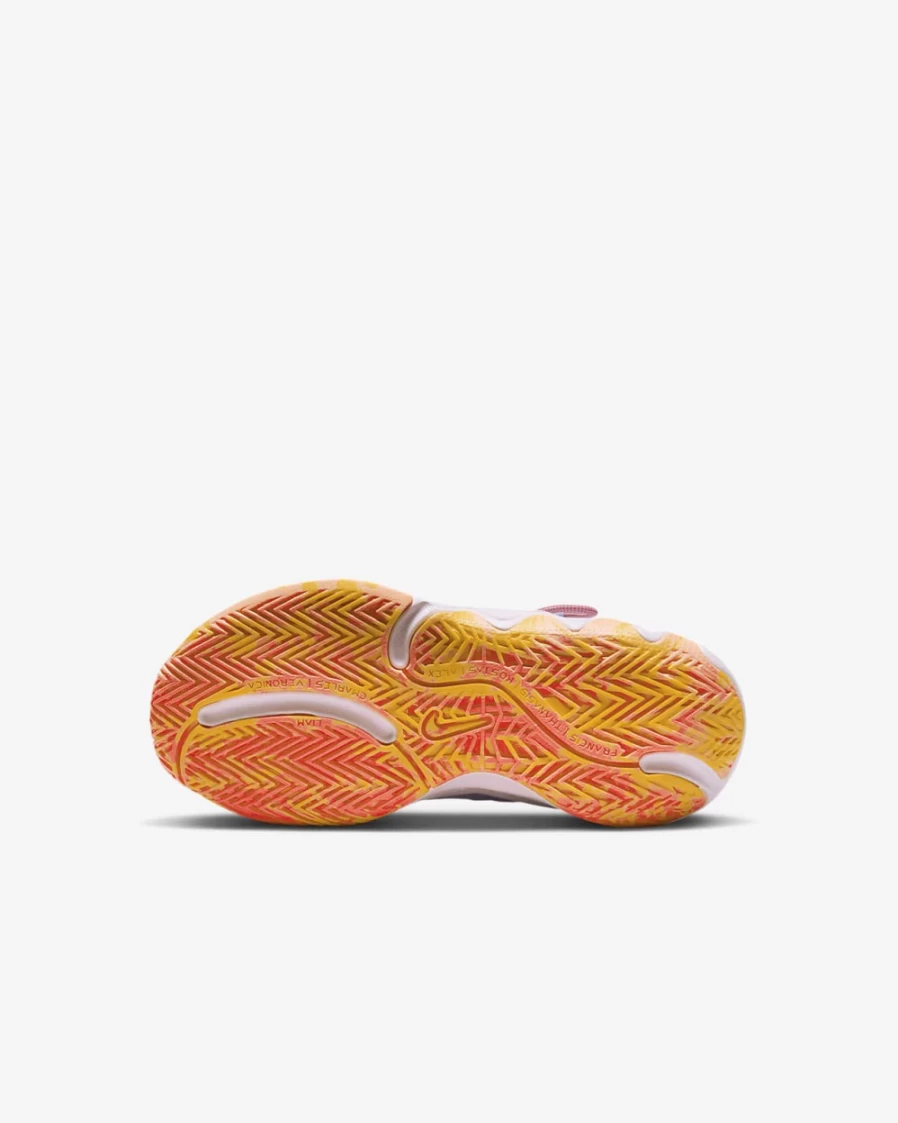 Nike Giannis Immortality 2 Kids' Basketball Shoes - Hot Punch/Pink Foam/Laser Orange/University Blue - Boys & Girls