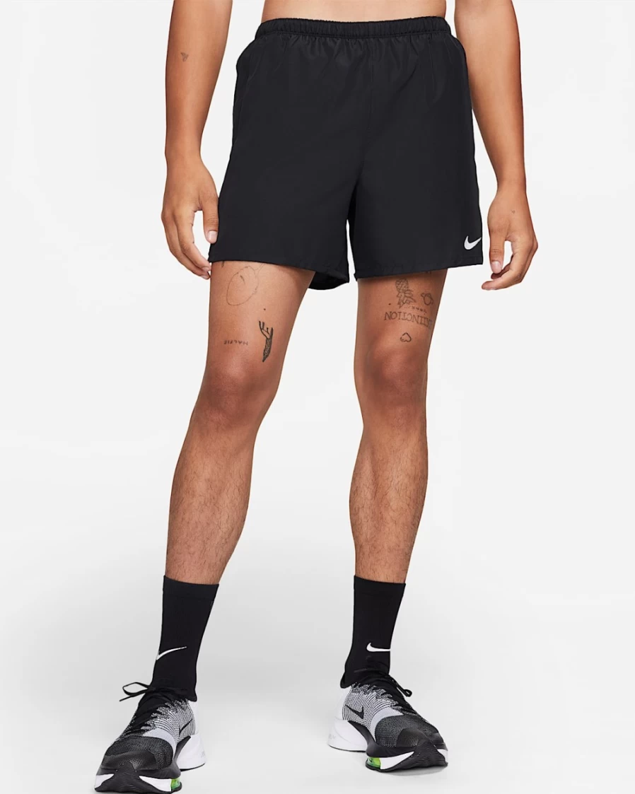 Nike Challenger Men's 5" Brief-Lined Running Shorts - Black