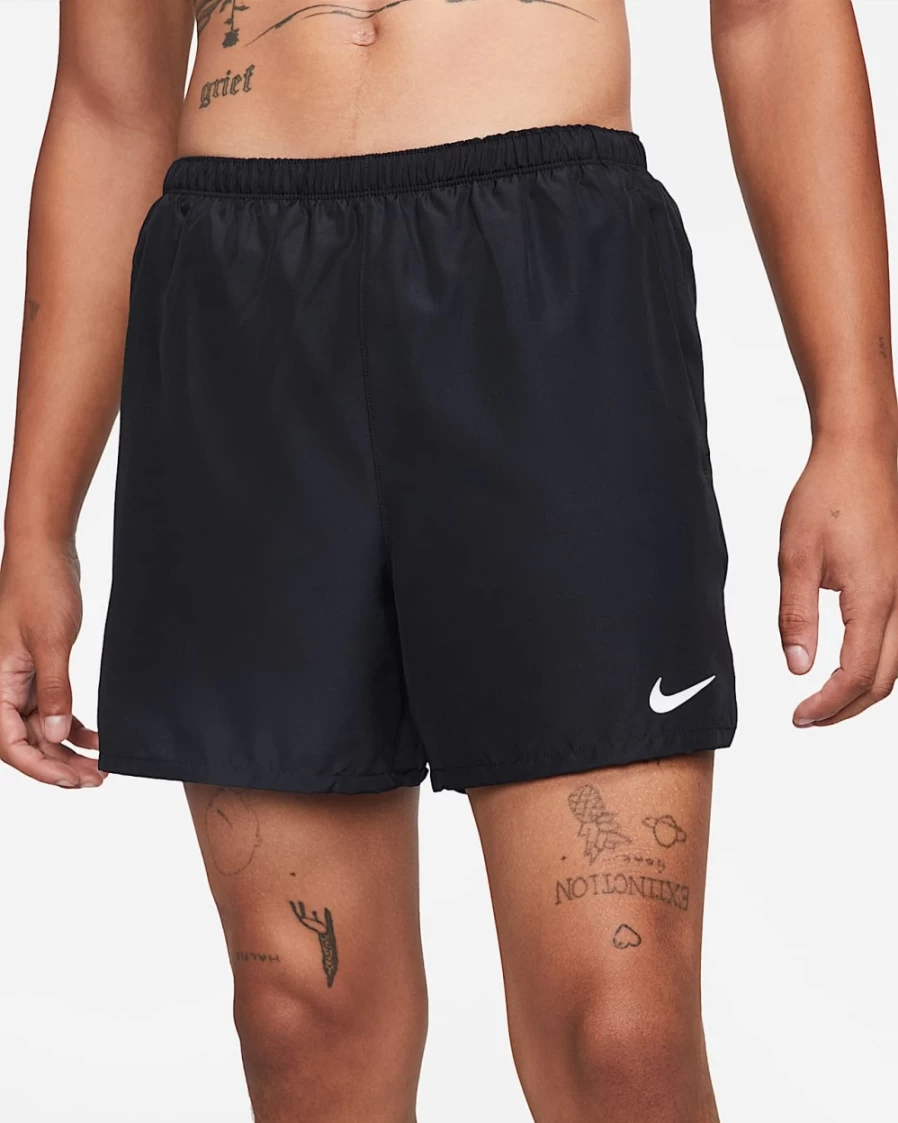 Nike Challenger Men's 5" Brief-Lined Running Shorts - Black