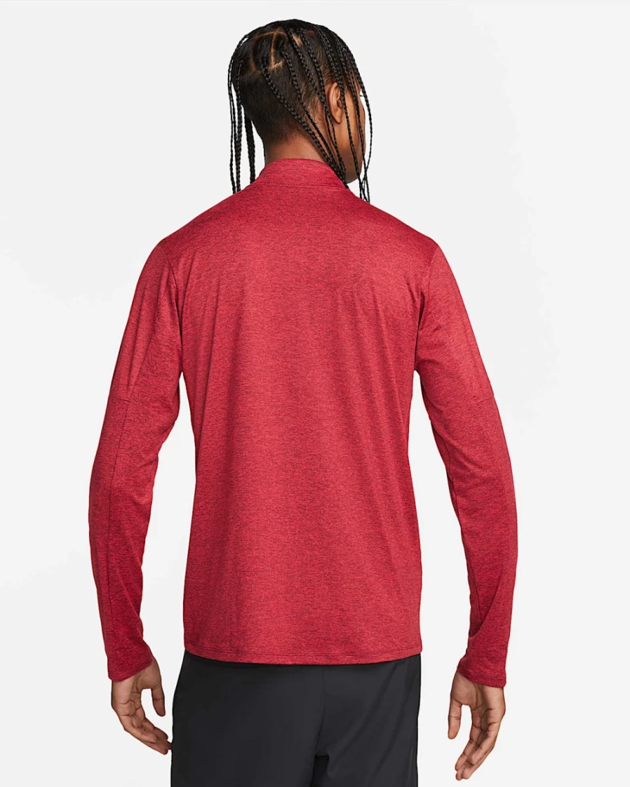 Nike Dri-FIT Element Men's Dark Beetroot/University Red 1/4-Zip Running Top