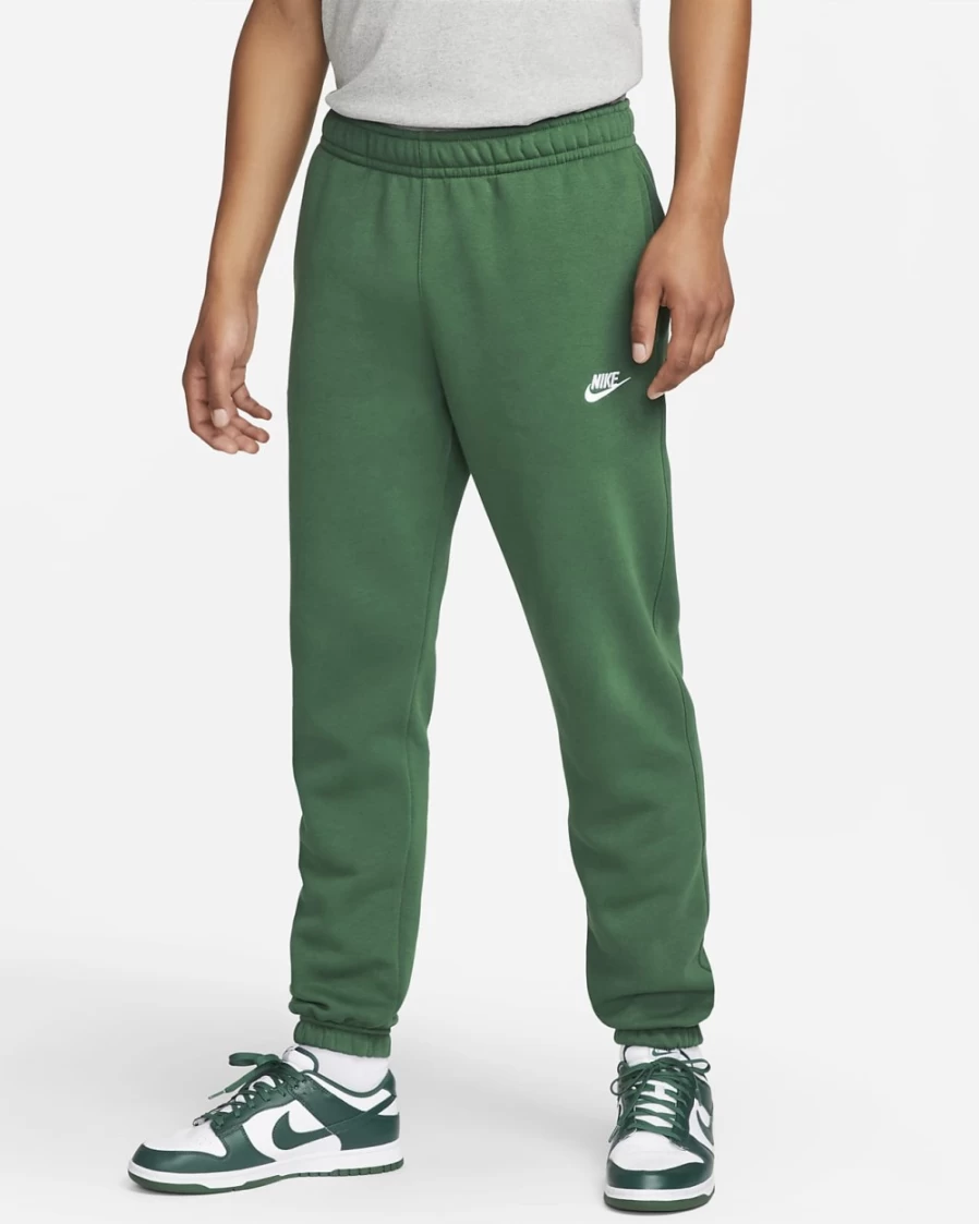 Nike Sportswear Club Fleece Men's Pants - Gorge Green & White
