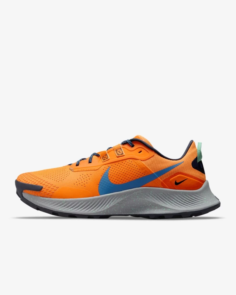 Nike Pegasus Trail 3 Men's Trail Running Shoes - Total Orange/Wolf Grey/Obsidian/Signal Blue