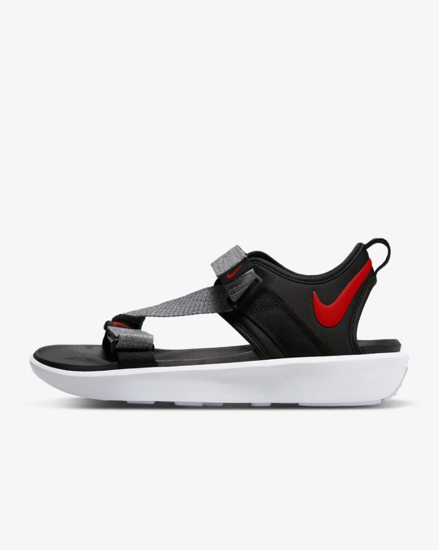 Nike Vista Men's Sandals - Black/White/Wolf Grey/University Red Sport Sandals for Men