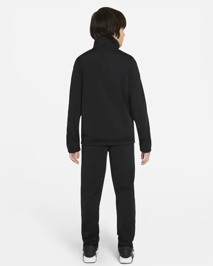 Nike Big Kids' Tracksuit for Boys & Girls - Black & White Sportswear Set