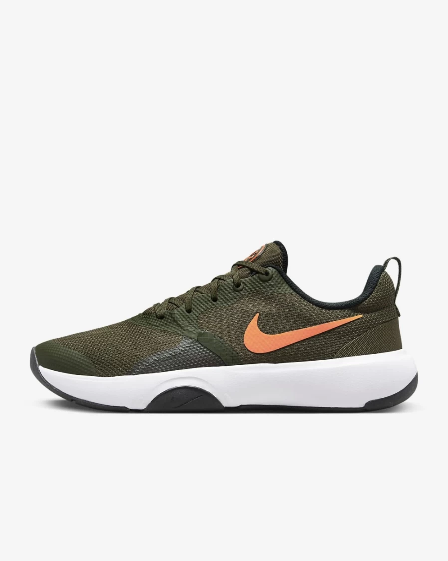Nike City Rep TR Men's Training Shoes in Cargo Khaki/Black/White/Safety Orange