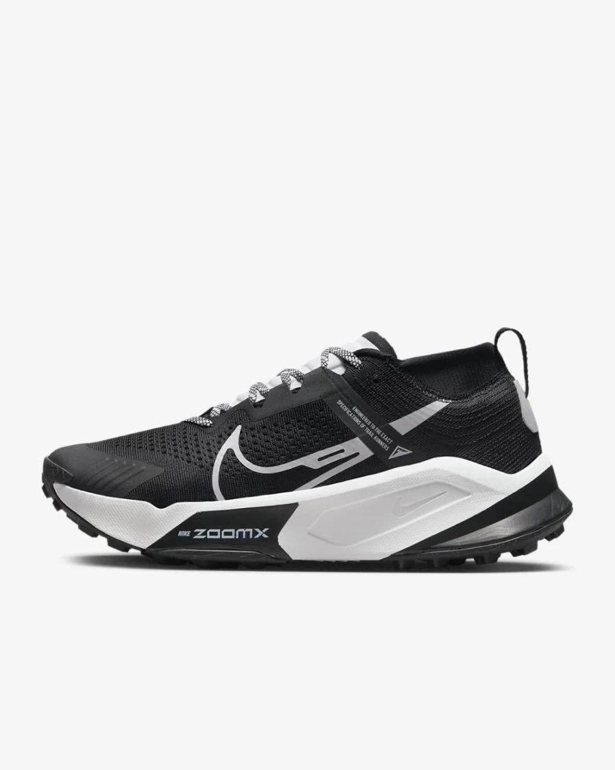 Nike Zegama Men's Trail Running Shoes - Black/White for Men - Durable Off-Road Running Footwear