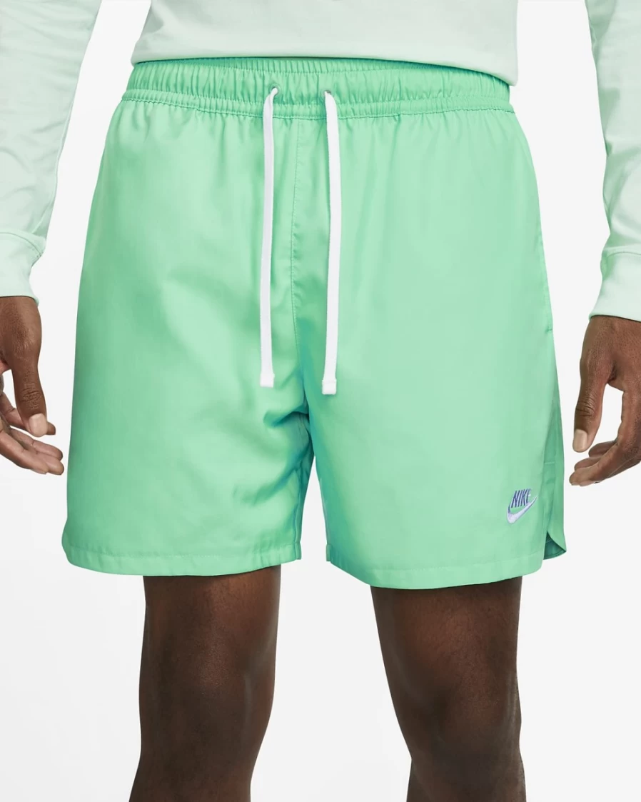 Nike Sportswear Men's Light Menta/Light Thistle Woven Lined Flow Shorts – Sport Essentials