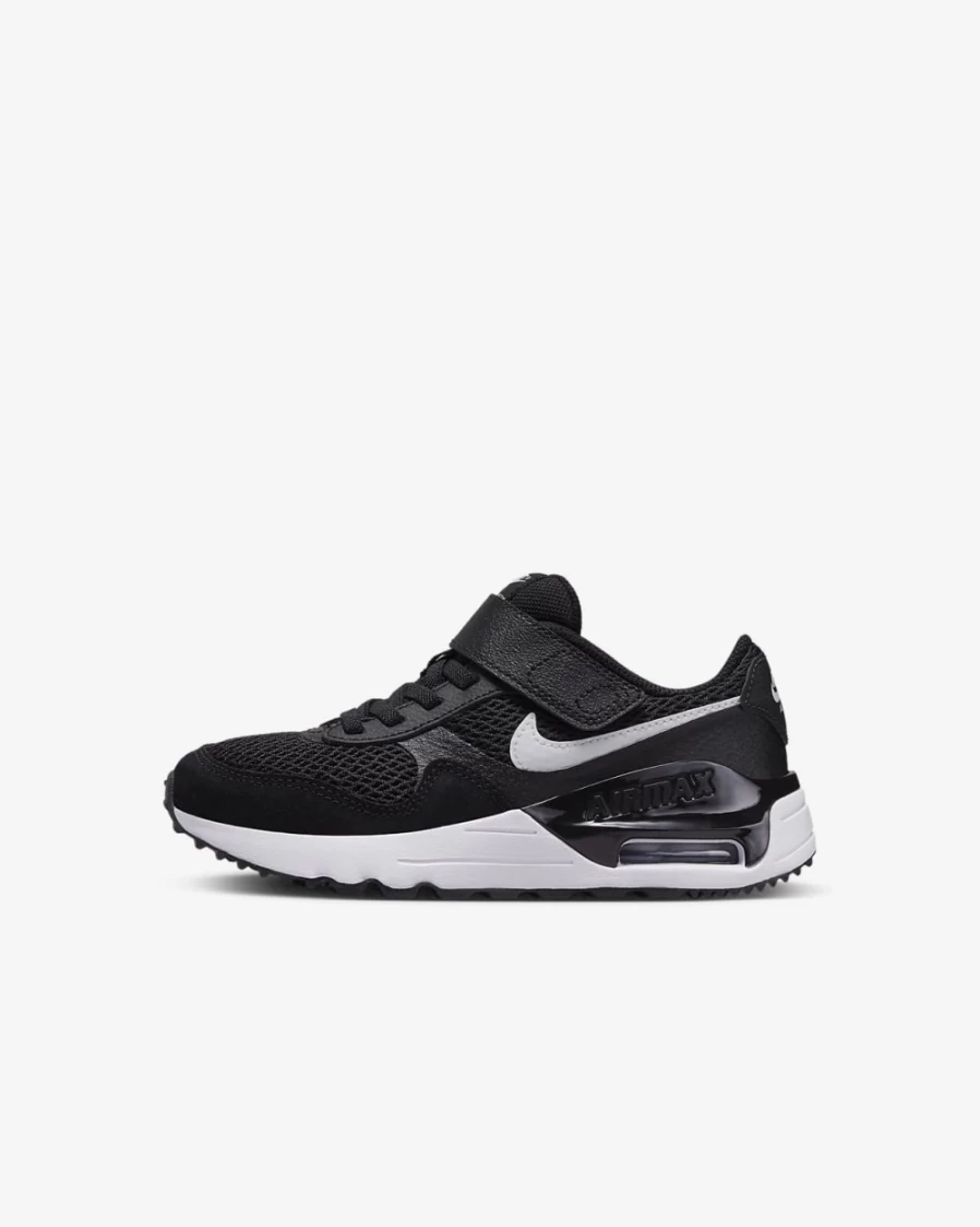 Nike Air Max SYSTM Kids' Shoes - Black/Wolf Grey/White - Unisex Boys & Girls Sneakers