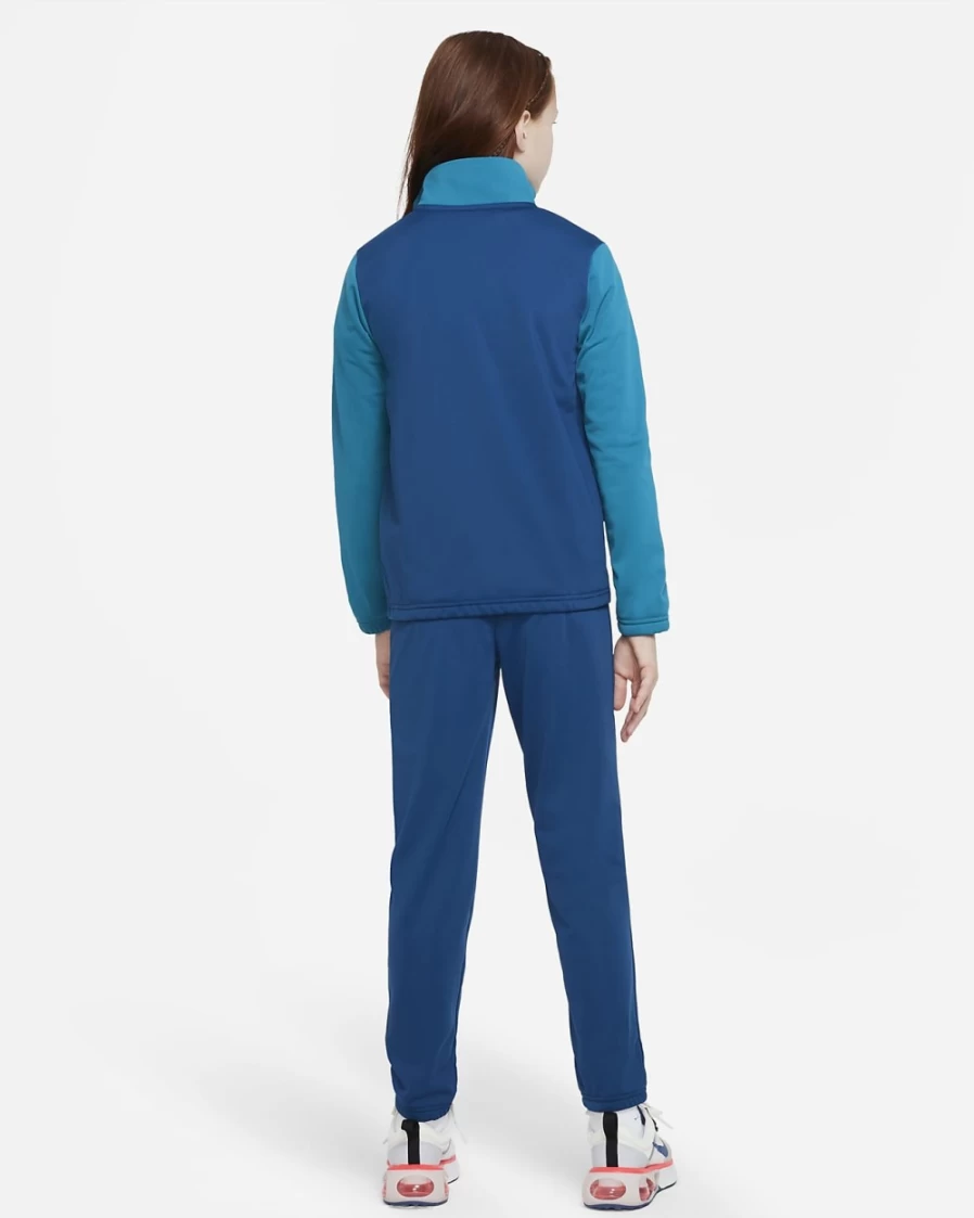 Nike Valerian Blue Bright Spruce White Tracksuit for Boys and Girls - Sportswear Big Kids' Outfit