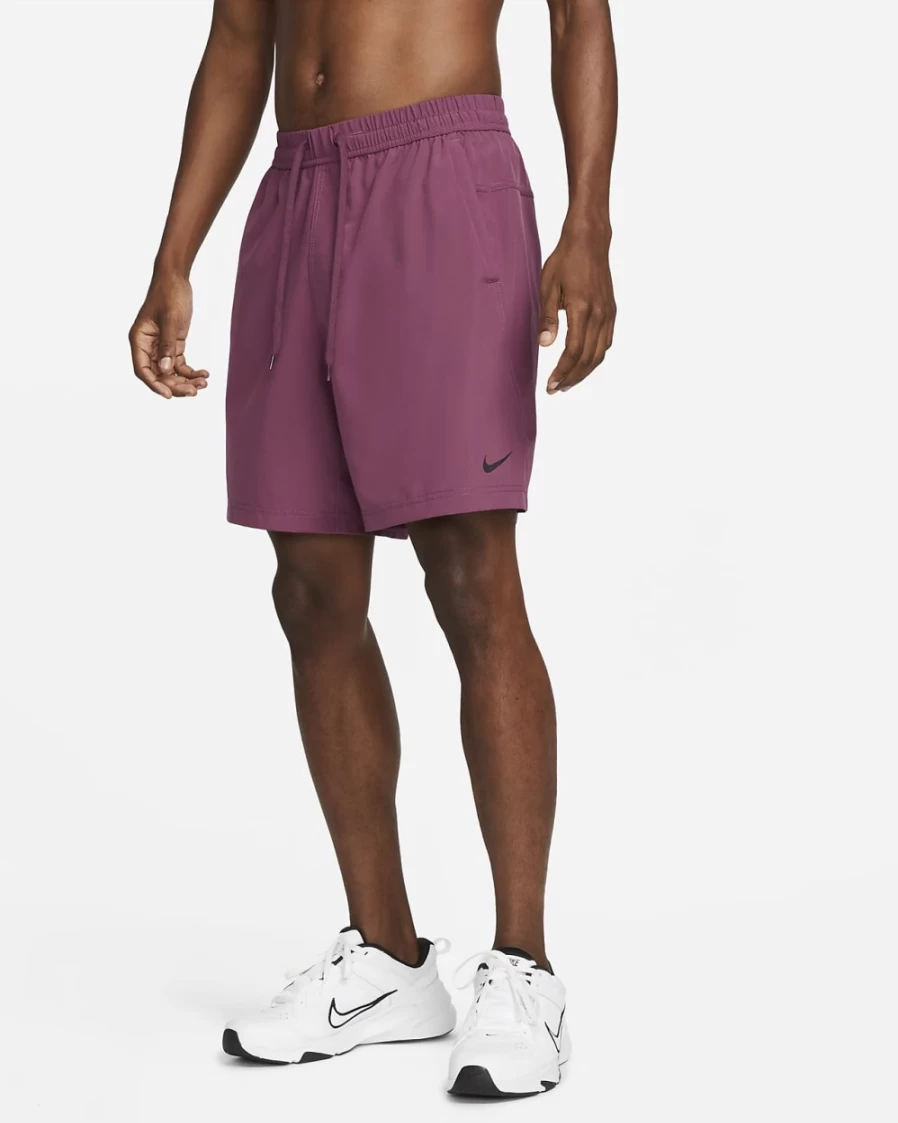 Nike Dri-FIT Men's 7" Unlined Versatile Shorts - Rosewood/Black
