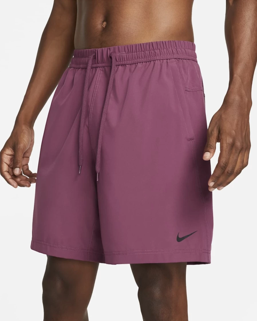 Nike Dri-FIT Men's 7" Unlined Versatile Shorts - Rosewood/Black