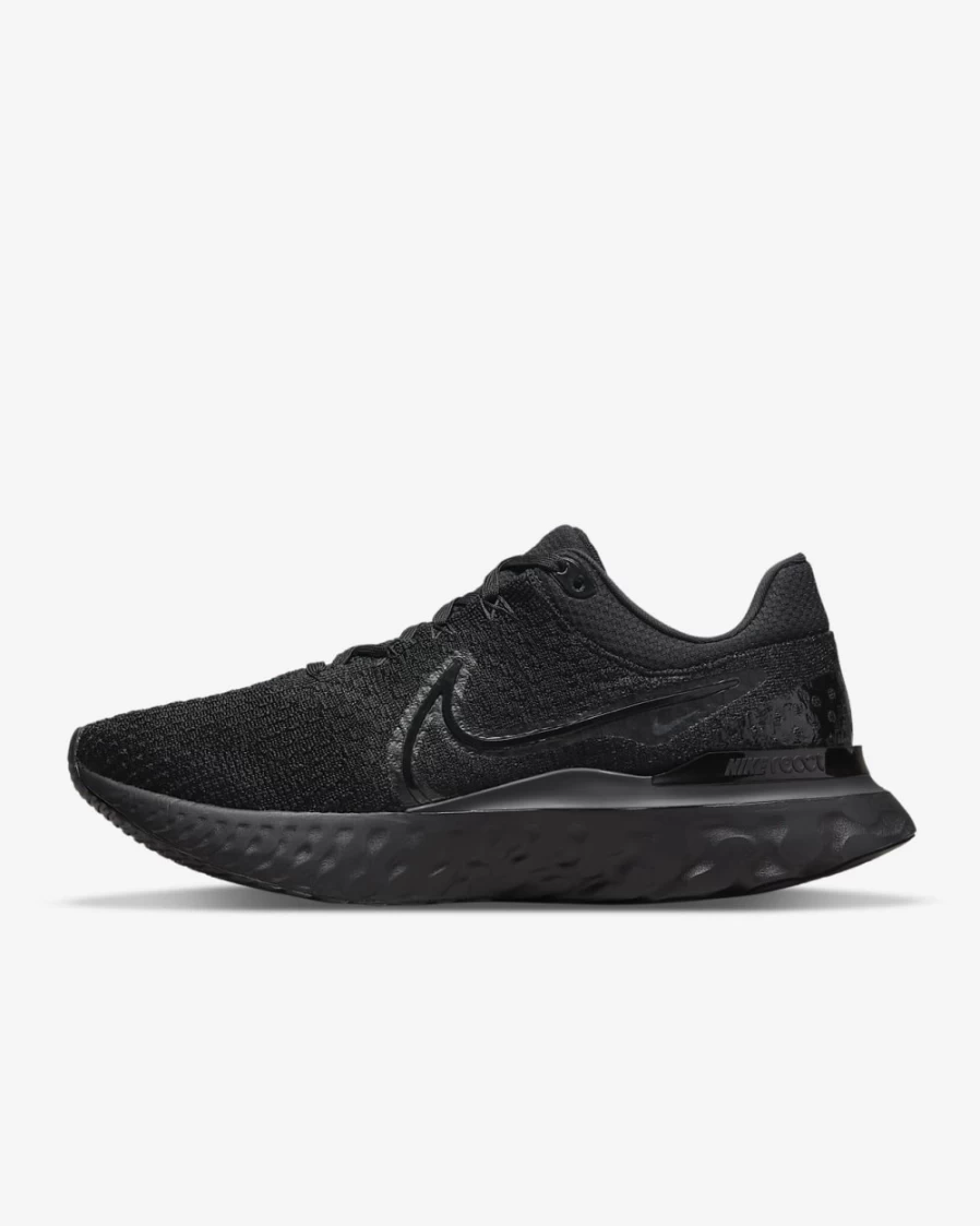 Nike React Infinity 3 Men's Road Running Shoes - Black