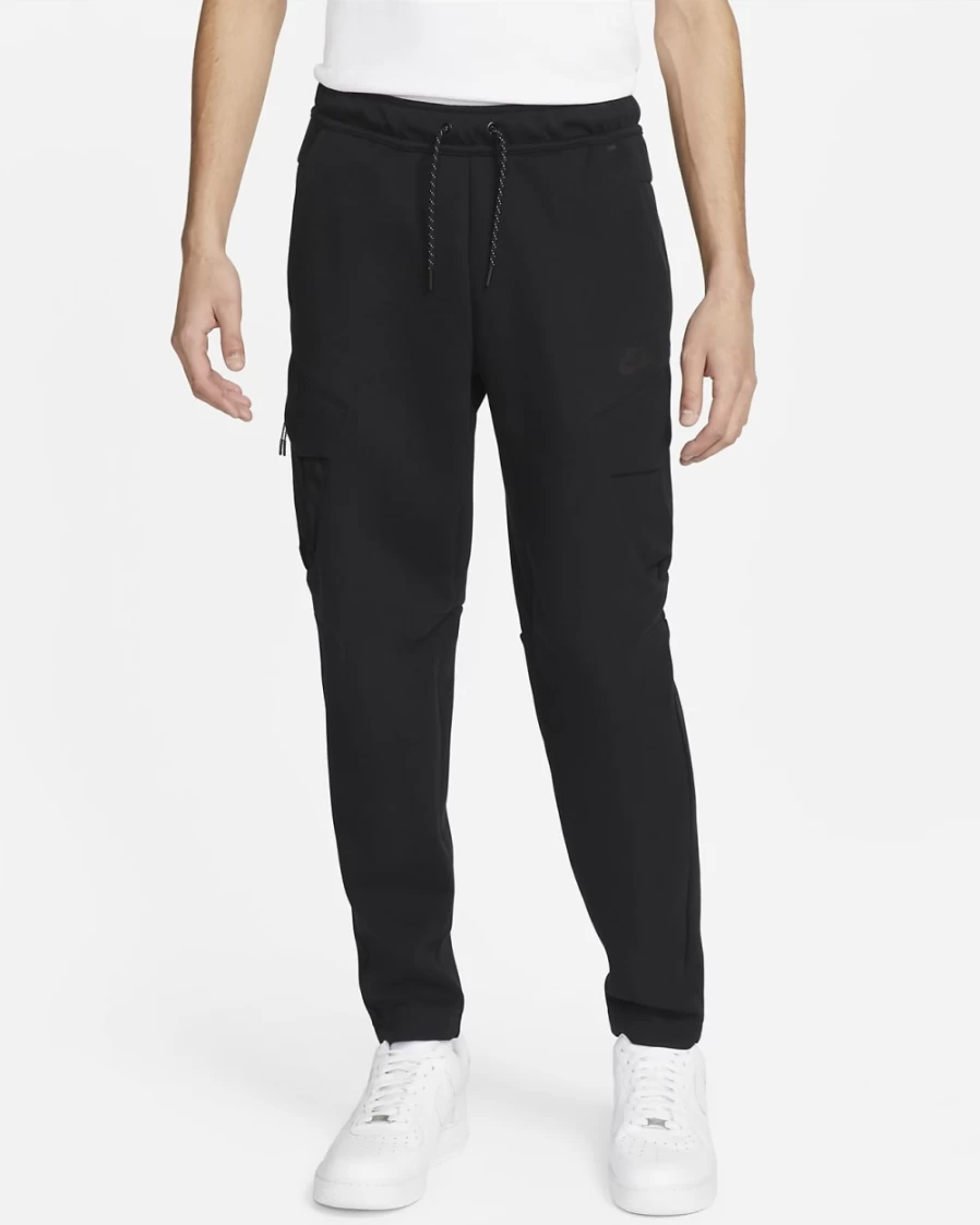 Nike Men's Tech Fleece Utility Pants - Black/Black | Sportswear Essentials
