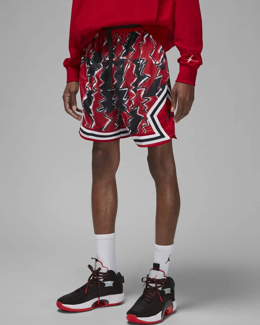Nike Jordan Dri-FIT Sport BC Men's Gym Red/Black Basketball Shorts