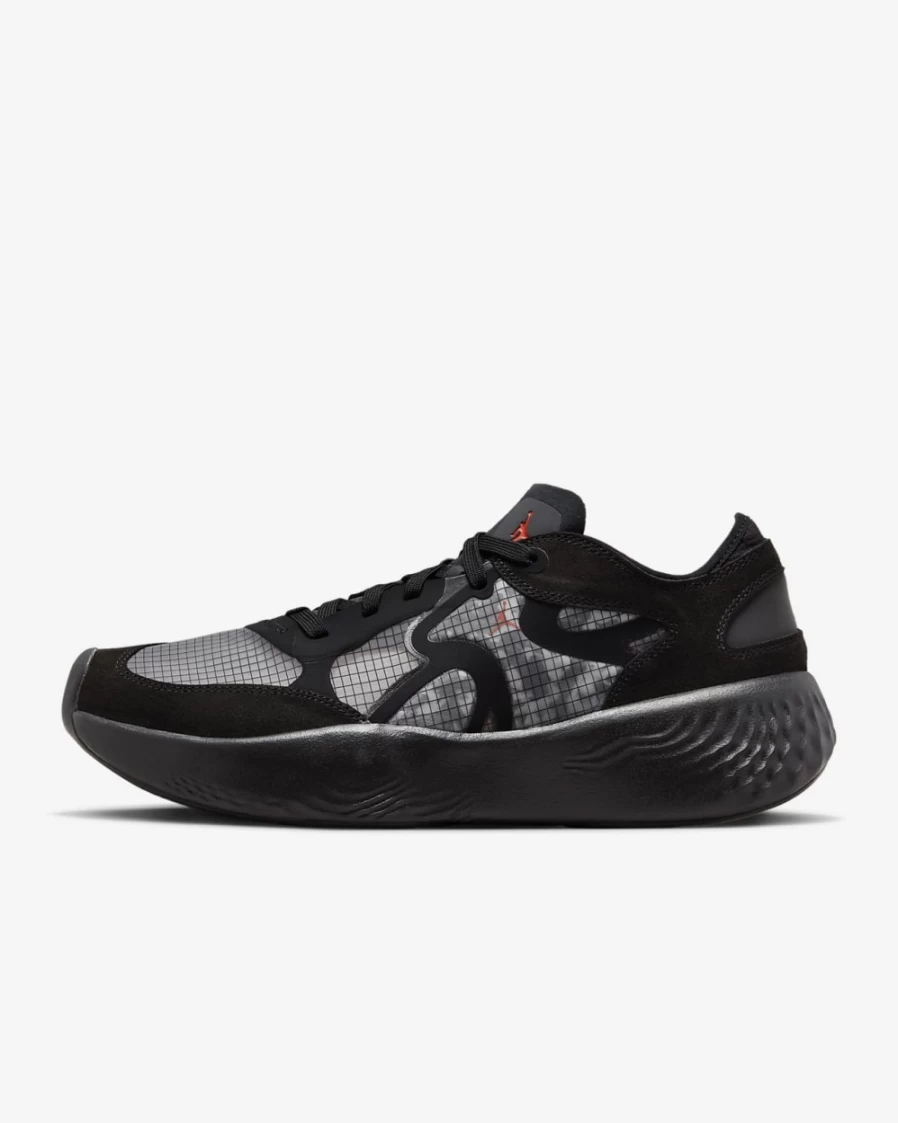 Nike Jordan Delta 3 Low Men's Shoes - Black/Anthracite/White/Chile Red Basketball Sneakers