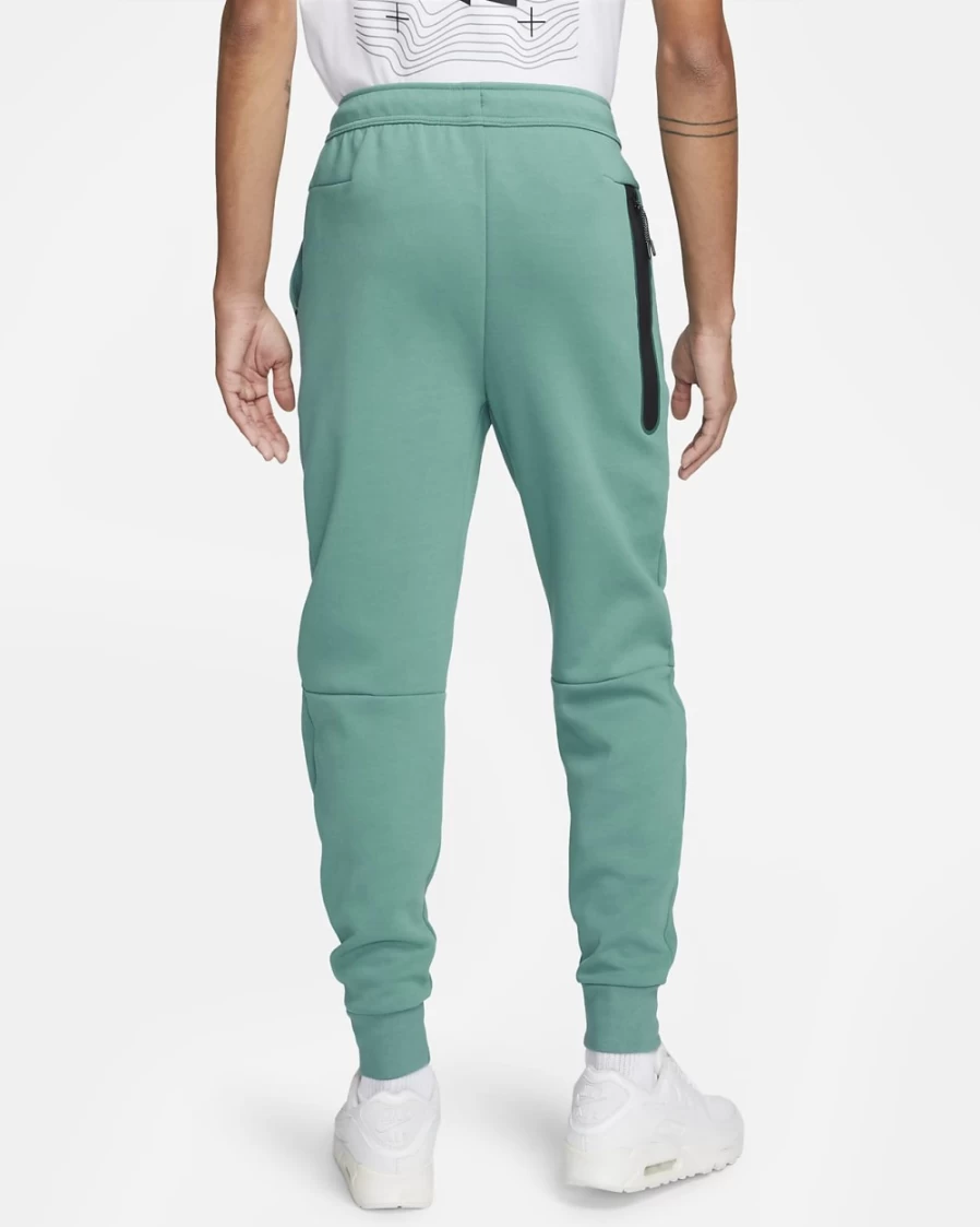 Nike Men's Tech Fleece Joggers in Mineral Teal/Black - Comfortable Sportswear Pants
