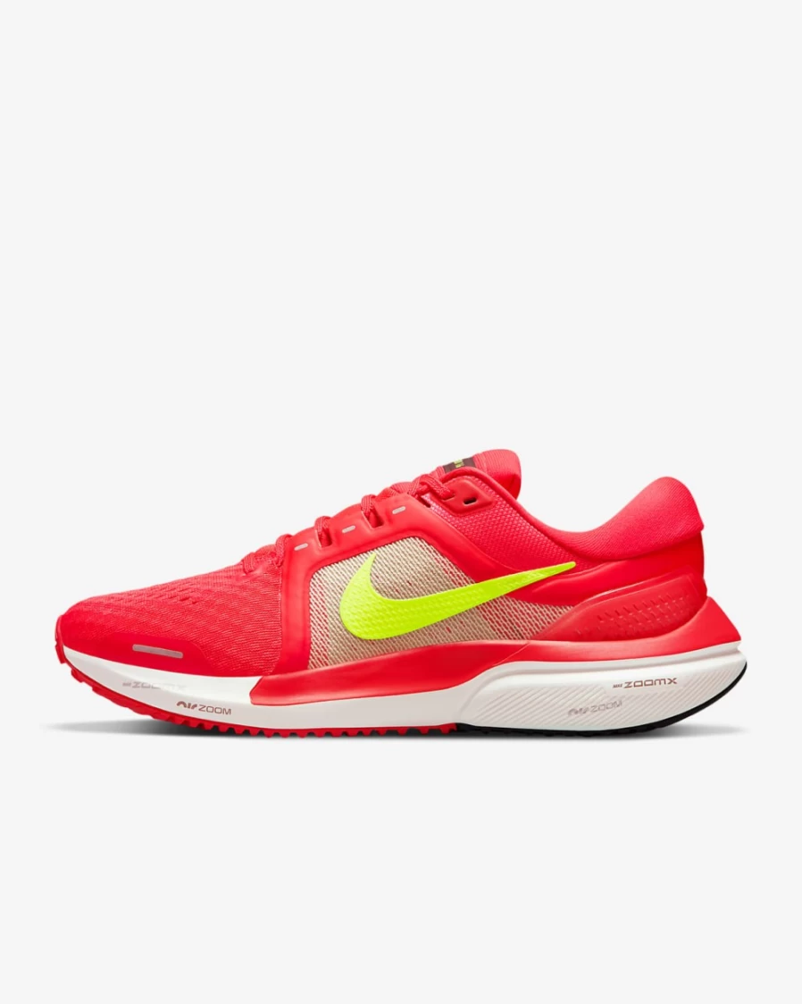 Nike Vomero 16 Men's Road Running Shoes - Siren Red/Red Clay/Summit White/Volt Colorway